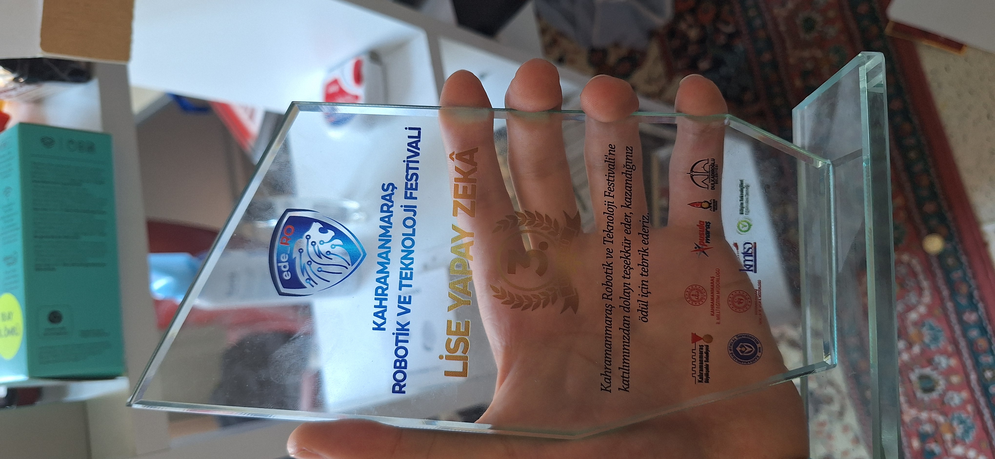 Lise Yapay Zekâ 3.lük Ödülü